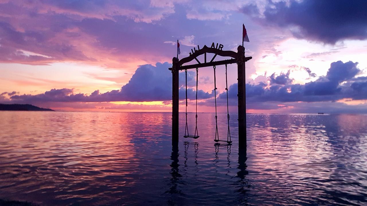 Nanas Homestay Bungalow Gili Air Exterior foto